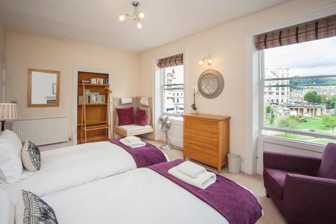 Stunning Spacious Central Apartment Near Parade Gardens Bath Eksteriør billede